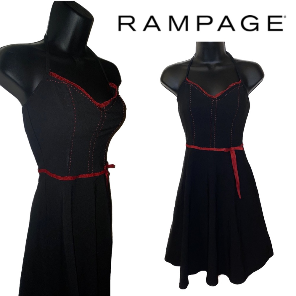RAMPAGE Clothing Company Y2K Halter Dress Size 3